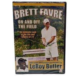 Brett Favre On and Off The Field w LeRoy Butler - New DVD (E2, 2004)
